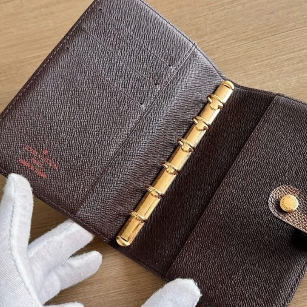 Agenda wallet Louis Vuitton damier ebene - Picture 4 of 11